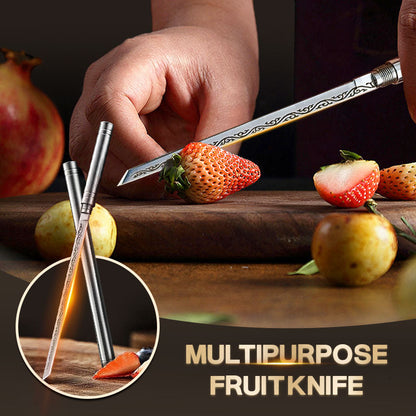 🔥BEPERKTE UITVERKOOP 50% KORTING🔥Multifunctioneel draagbaar fruitmes voor buitengebruik met schede