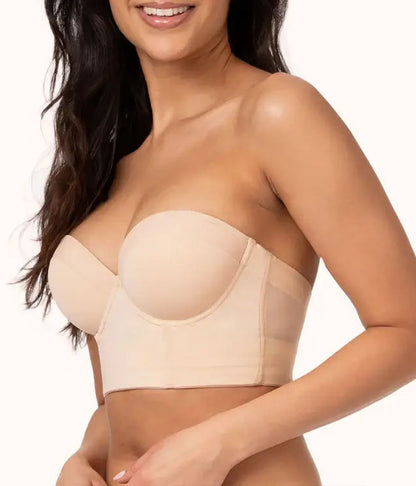 LOW BACK STRAPLESS BRA✨