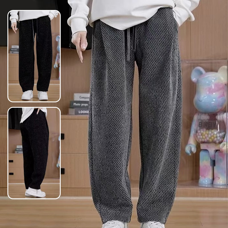 Loose Fit Straight-Leg Sweatpants for Men & Women