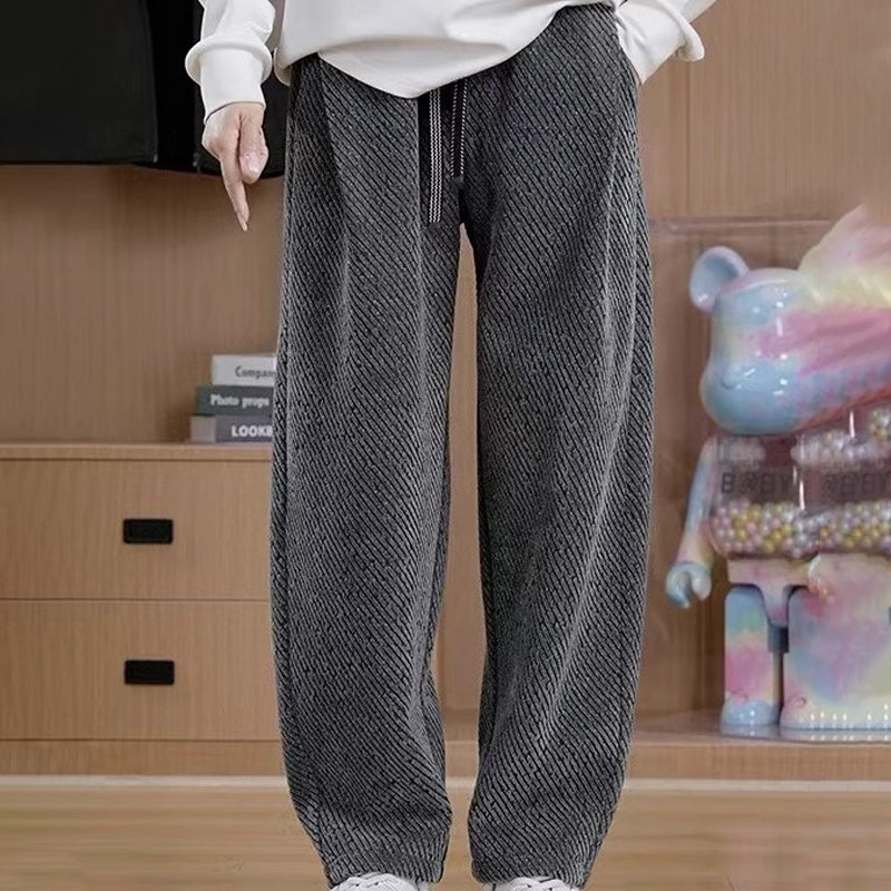 Loose Fit Straight-Leg Sweatpants for Men & Women