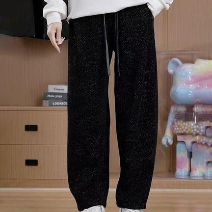 Loose Fit Straight-Leg Sweatpants for Men & Women