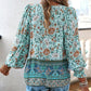 💖Hot Sales-50% OFF✨Women's Fashion Printed v-Neck Long Sleeve Shirt