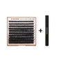 Pluizige DIY krullende wimperclusters