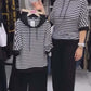 💕Limited Sale 50% OFF💕Women's Striped Top & Solid Pants Set