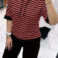 💕Limited Sale 50% OFF💕Women's Striped Top & Solid Pants Set
