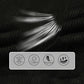 Men’s Solid Zipper V-Neck Long Sleeve Tops