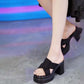 ⏳ Limited time 50% off! 💥Rhinestone-Embellished High Heel Sandals with Thick Soles（The more you buy, the higher the discount）