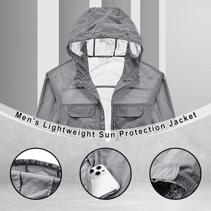⏳ Limited time 50% off! 💥Men's Lightweight Sun Protection Jacket（The more you buy, the higher the discount）