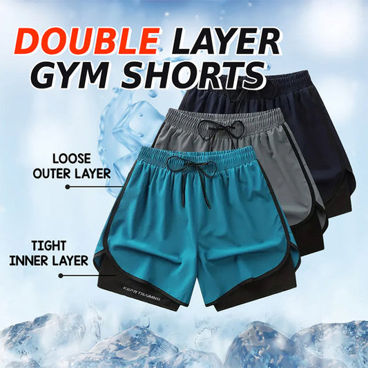 Men's and women's quick-drying sports shorts
