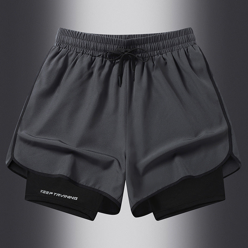 Men's and women's quick-drying sports shorts