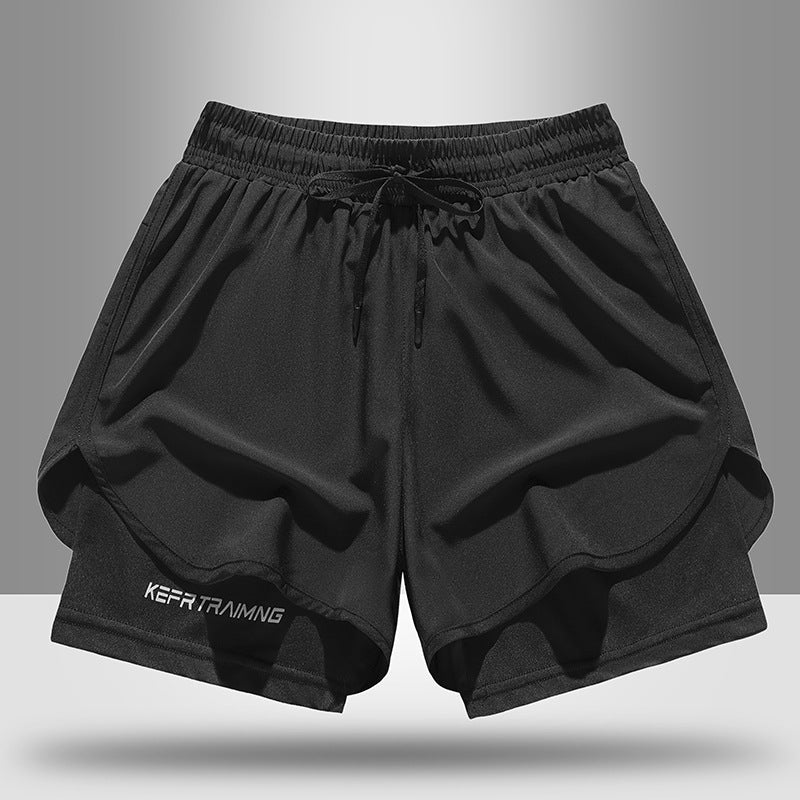 Men's and women's quick-drying sports shorts