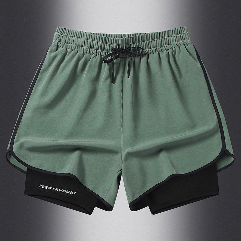 Men's and women's quick-drying sports shorts