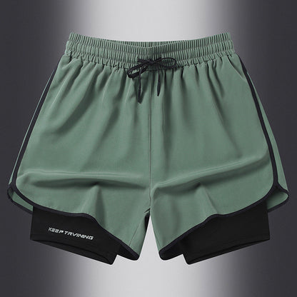 Men's and women's quick-drying sports shorts