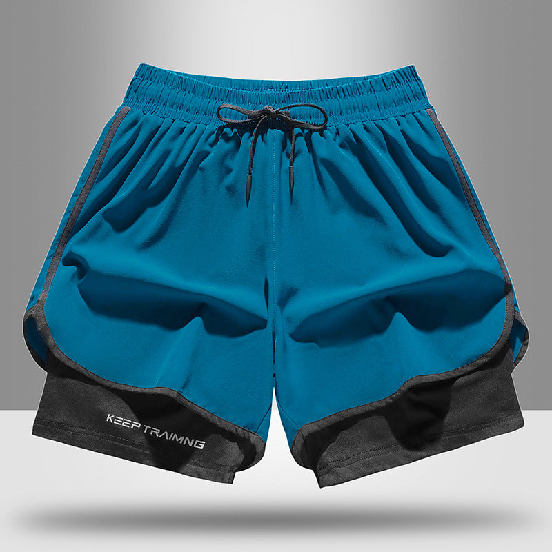 Men's and women's quick-drying sports shorts