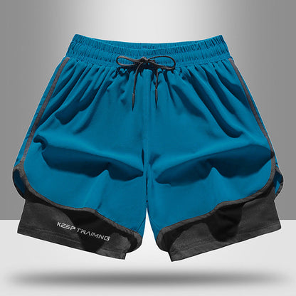 Men's and women's quick-drying sports shorts