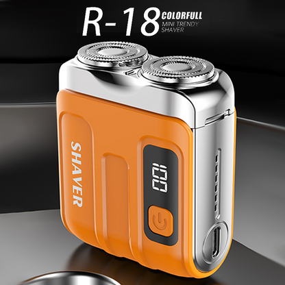 🪒 50% KORTING!🔥Draagbaar mini-scheerapparaat voor mannen – compact en oplaadbaar🧳