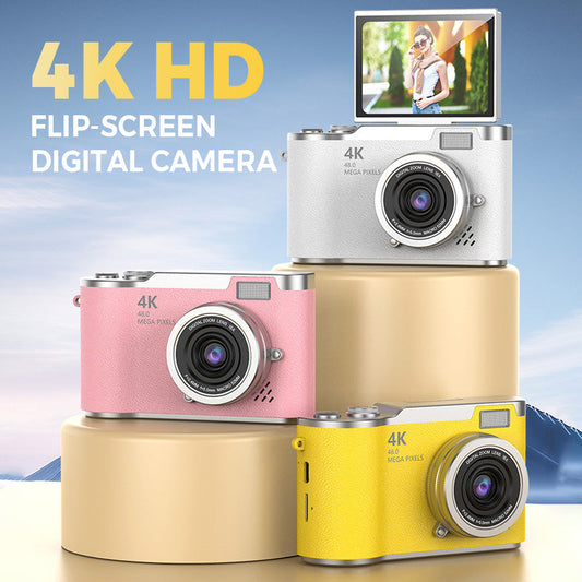 🎁2026 Nieuw binnen 50% KORTING💥📷4K HD digitale camera met flipscreen💥
