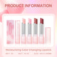 Hydraterende lippenstift met kleurverandering