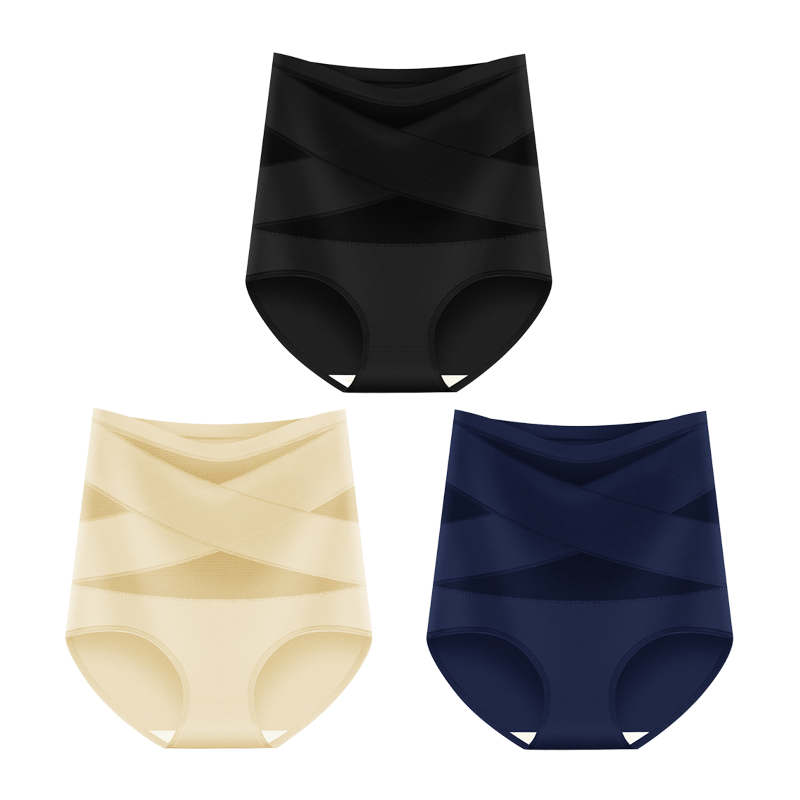 Zwart + Nude + Blauw (3 stuks/set)
