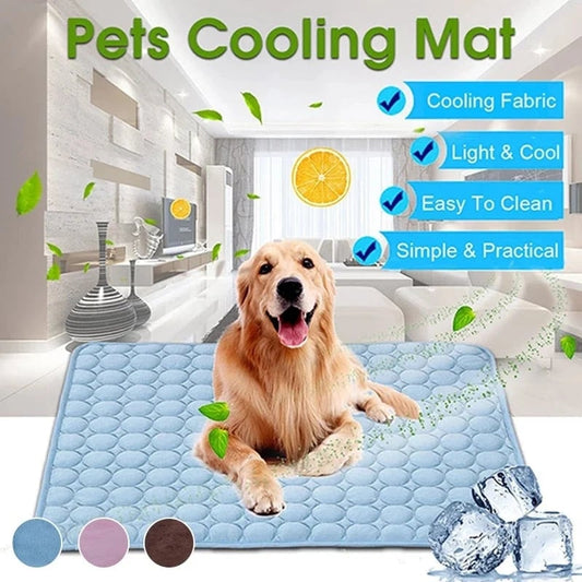 ❄️Zomerfresh 50% Korting! 🐶CoolPaws™ Zelfkoelende Huisdiermat – Voorkomt Oververhitting, Verhoogt Comfort & Blijft Urenlang Koel