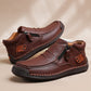 🔥2026 Hot Sale🌟Retro outdoor casual PU-schoenen voor heren
