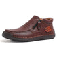 🔥2026 Hot Sale🌟Retro outdoor casual PU-schoenen voor heren