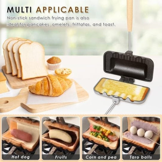 🔥Hot Sale 50% KORTING🔥Zomer hete uitverkoop 49% KORTING - Verwijderbare sandwichbakplaat🍞👩‍🍳