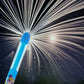 Leuk uittrekbaar waterpistool met vuurwerkeffect