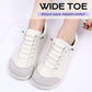 Casual sneakers voor dames met brede neus