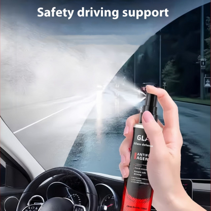 Antiduggspray for innvendig glass til bil og hjem