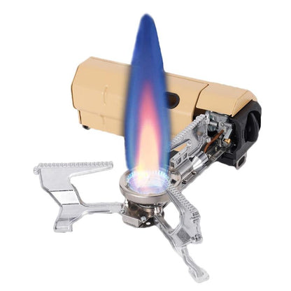 🔥AANBIEDING Opvouwbare draagbare gasfornuis, krachtig en ideaal voor buiten✨