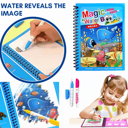 ✨️LAATSTE DAG ACTIE 49% KORTING✨️Magic Water Boek📚️🎨🧠
