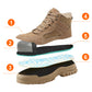 🎅 Veiligheidsschoenen voor heren voor de winter – met stalen neus en antislipzool! -- Gratis verzending