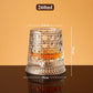 🥛💎Nieuwjaarsaanbieding 53% korting! ✨🔥 360° draaibaar whiskyglas