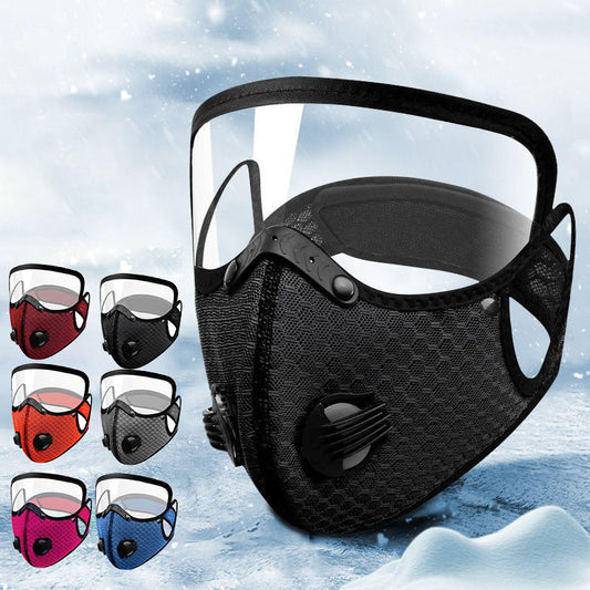 🔥Profiteer nu van 50% korting! 🔥 Winddicht gezichtsmasker en skibril met UV-bescherming.