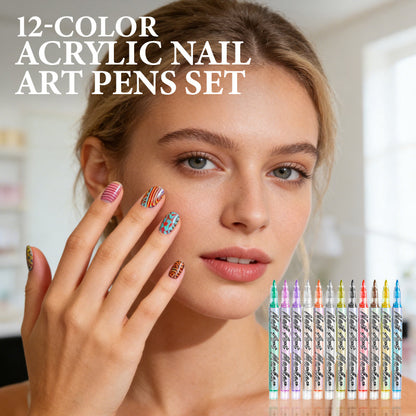 💎 NU 50% KORTING! ✨ Creëer professionele nagels thuis – 12 ultranauwkeurige pennen voor perfecte nail art