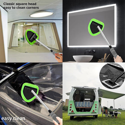 ⏱️🎁 Laatste dag van de uitverkoop! 60% korting! 🔥 Microvezel ruitenreiniger voor de auto met uitschuifbare steel