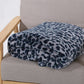 Gezellige plaid met luipaardprint