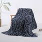 Gezellige plaid met luipaardprint