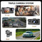 3-kanaals 1080p dashcam met wifi