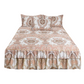 ✨3-delige bedrokset met bloemenprint en ruches