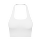 Dames sporttop met effen, uitneembare borstpads, casual, comfortabel en duurzaam, haltertop voor yoga, fitness en workouts, dames sportkleding voor alle seizoenen.