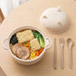 🔥While Supplies Last 40% OFF!🎉 1300ml Instant Noodle Bowl Set with Lid & Cutlery
