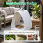 Modern Hanging Bird Feeder for Outdoor Gardens