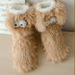 💗LAATSTE DAG UITVERKOOP 50% KORTING⚡50K+ VERKOCHT💕Dames pluche pantoffelsokken, vloersokken, winterse binnensokken, dikke fleecevoering, antislip, pluche sneeuwsokken voor volwassenen