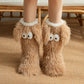 💗LAATSTE DAG UITVERKOOP 50% KORTING⚡50K+ VERKOCHT💕Dames pluche pantoffelsokken, vloersokken, winterse binnensokken, dikke fleecevoering, antislip, pluche sneeuwsokken voor volwassenen