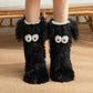 💗LAATSTE DAG UITVERKOOP 50% KORTING⚡50K+ VERKOCHT💕Dames pluche pantoffelsokken, vloersokken, winterse binnensokken, dikke fleecevoering, antislip, pluche sneeuwsokken voor volwassenen