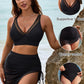 👙50% KORTING – Hoge Taille Zwemrok Bikini Set | Buikcorrigerend, Comfortabel & Trendy voor Zomerstrand