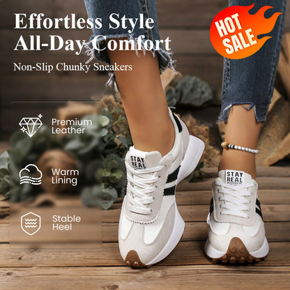 Casual antislip chunky sneakers voor dames