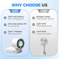 🌀【Drie-in-één draagbare airconditioner-ventilator】—— ✨Neem de koele bries overal mee naartoe, ❄️ met windkracht die sterk genoeg is om je haar te laten dansen! 💨💃